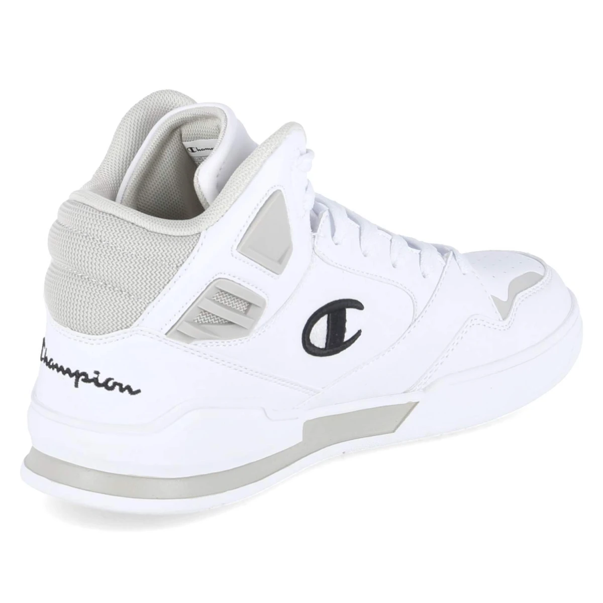 High Sneaker 3 POINT TECH MID - WHT/LT.GREY
