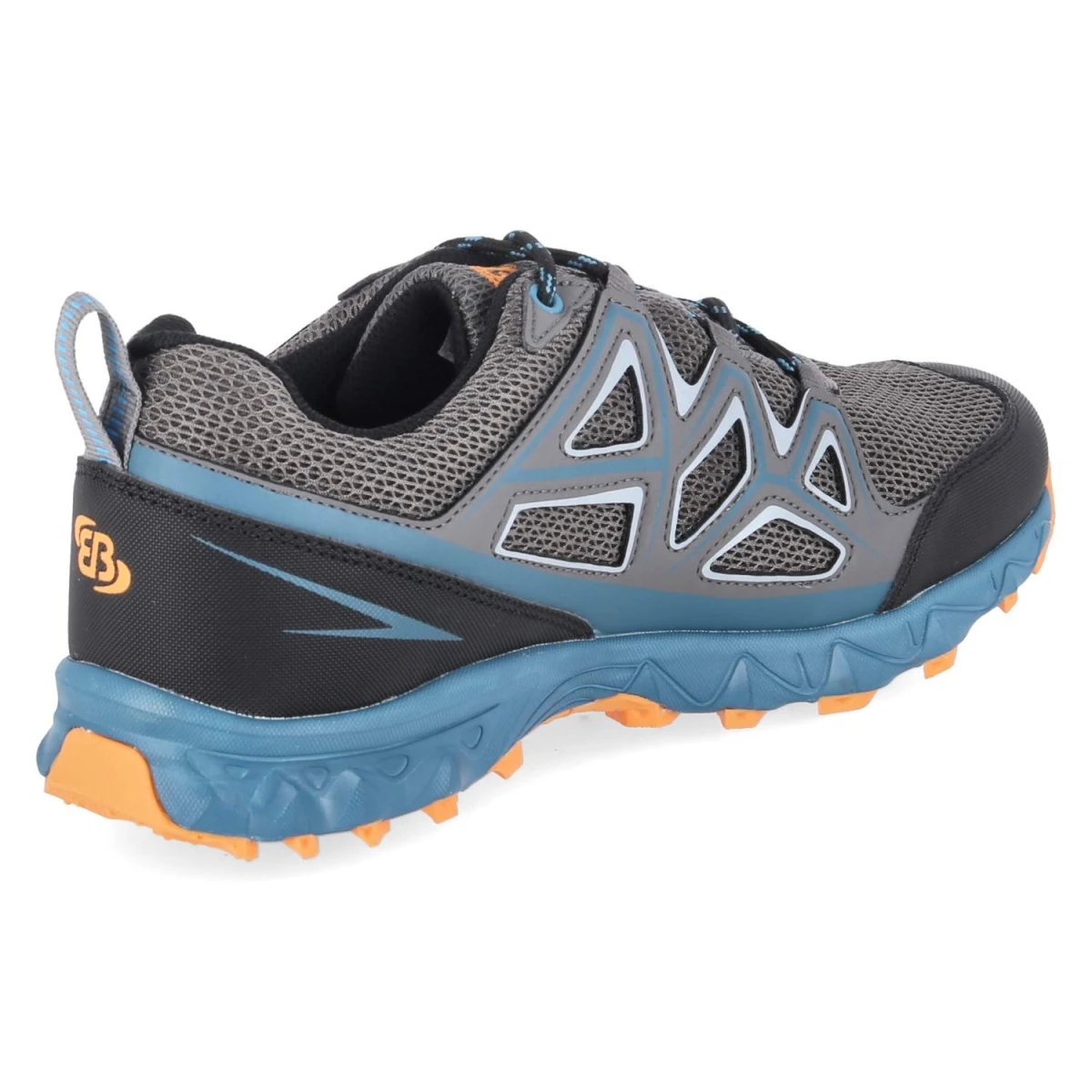 Outdoor-Sneaker POWER - grau/petrol/orange