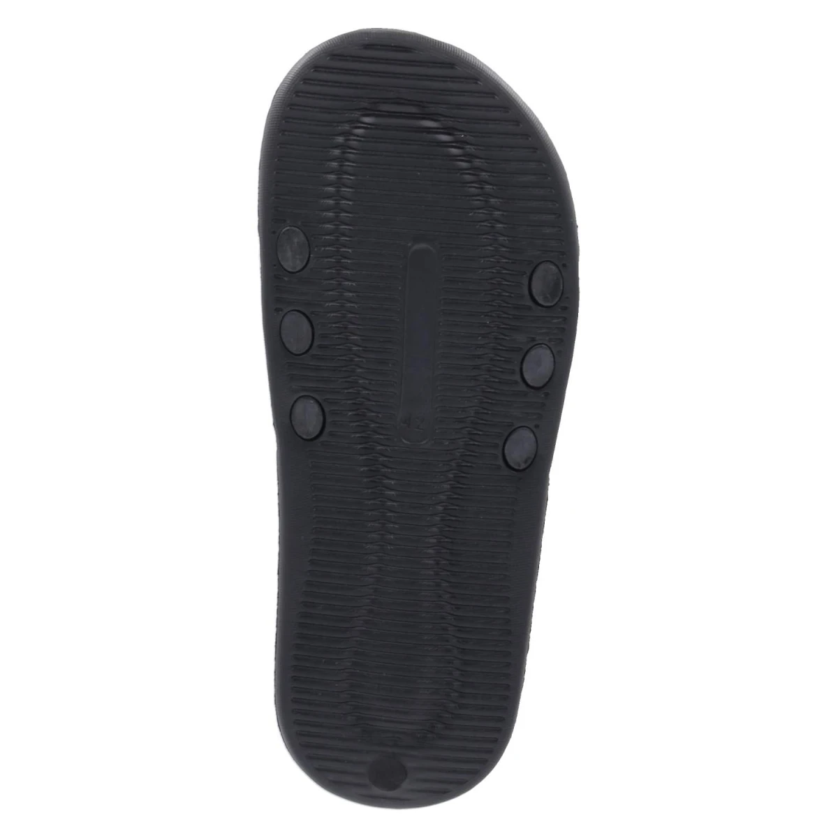 Badepantoletten - Black - White