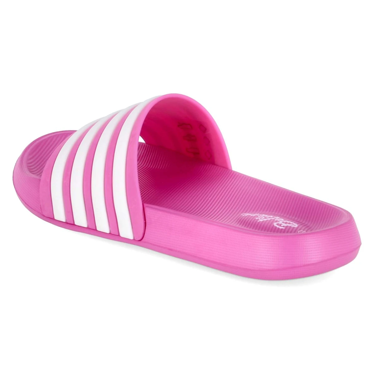 Badepantoletten - Fuchsia - White