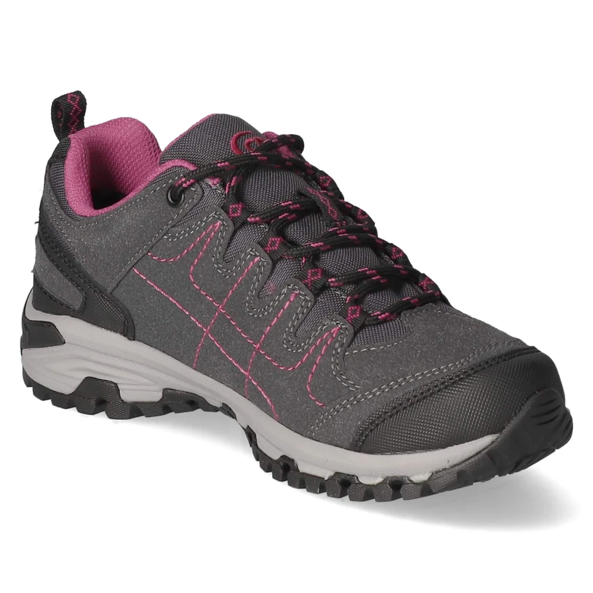 Outdoorschuhe MOUNT SHASTA LO - grau/schwarz/pink
