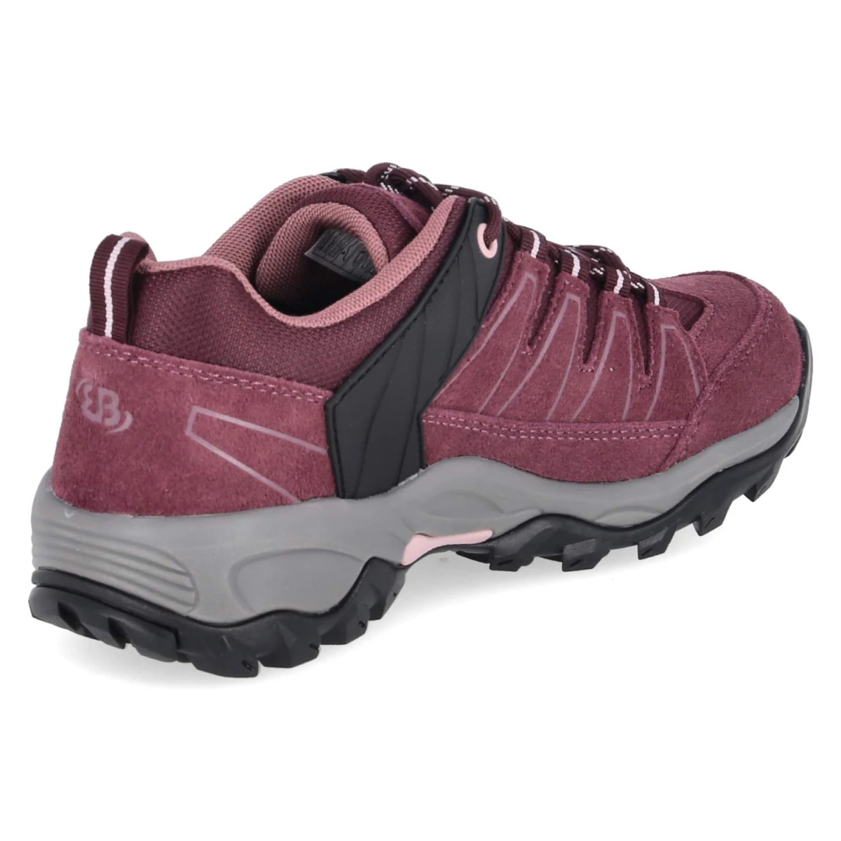 Trekkingschuhe MOUNT PINOS LOW - bordeux/rosa