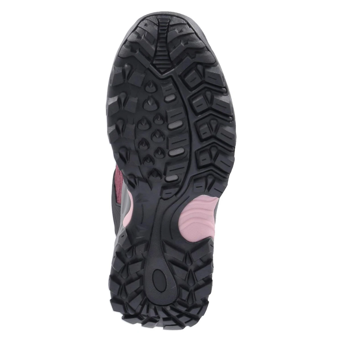 Trekkingschuhe MOUNT PINOS LOW - bordeux/rosa