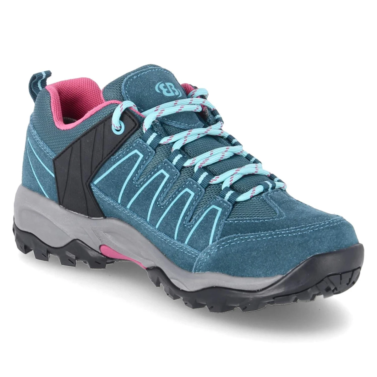 Outdoorschuhe MOUNT PINOS LOW - petrol/türkis/pink