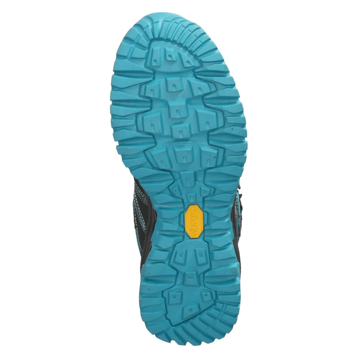 Schnürstiefeletten MOUNT KAPEL - schwarz/türkis