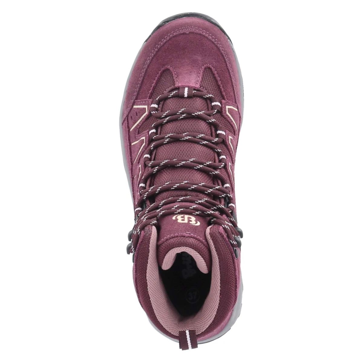 Outdoorstiefeletten PINOS HIGH - bordeux/rosa