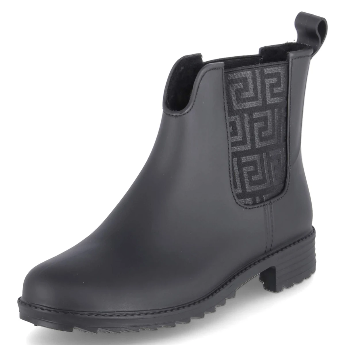 Gummistiefel - schwarz-matt
