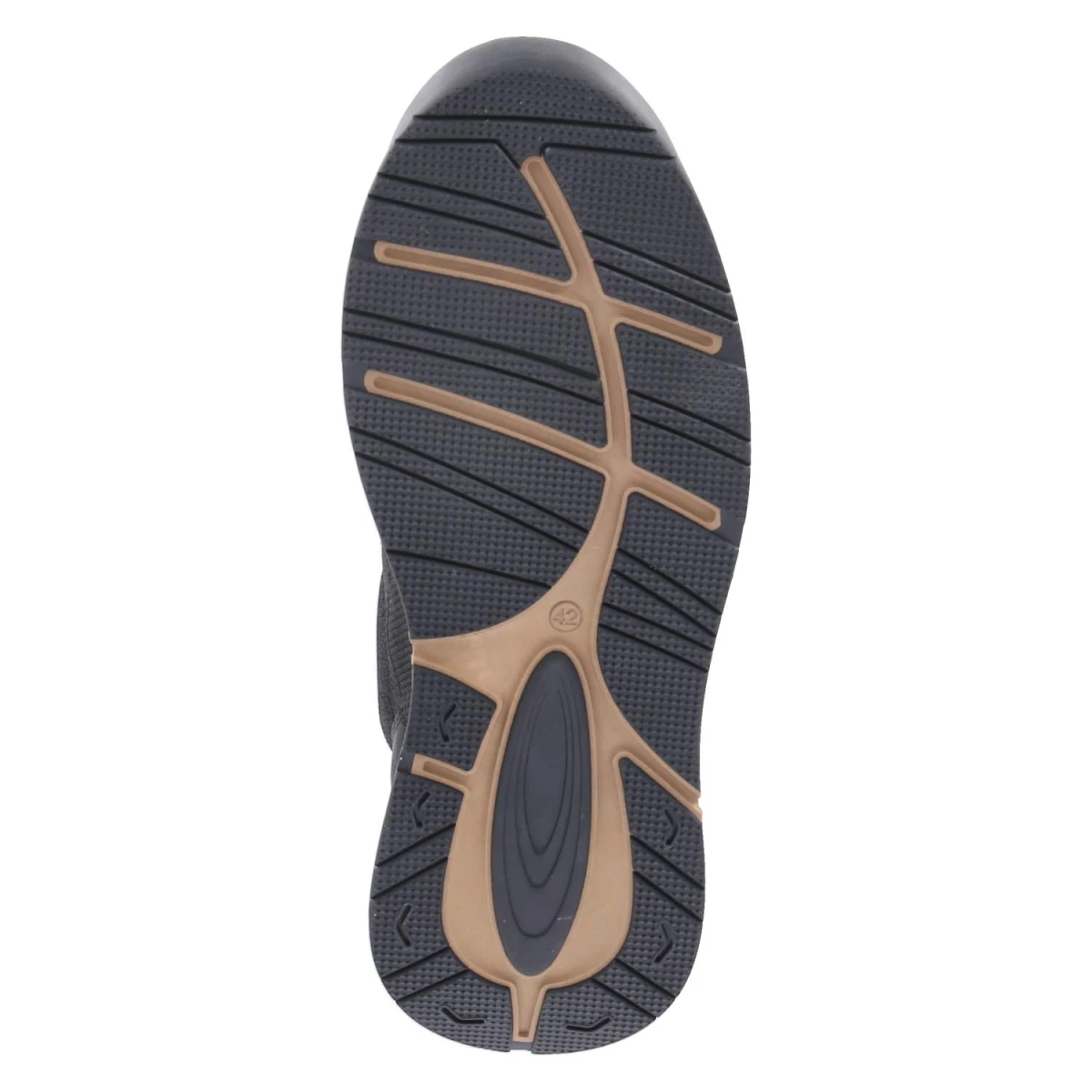 Low Sneaker - Black-Dark Brown