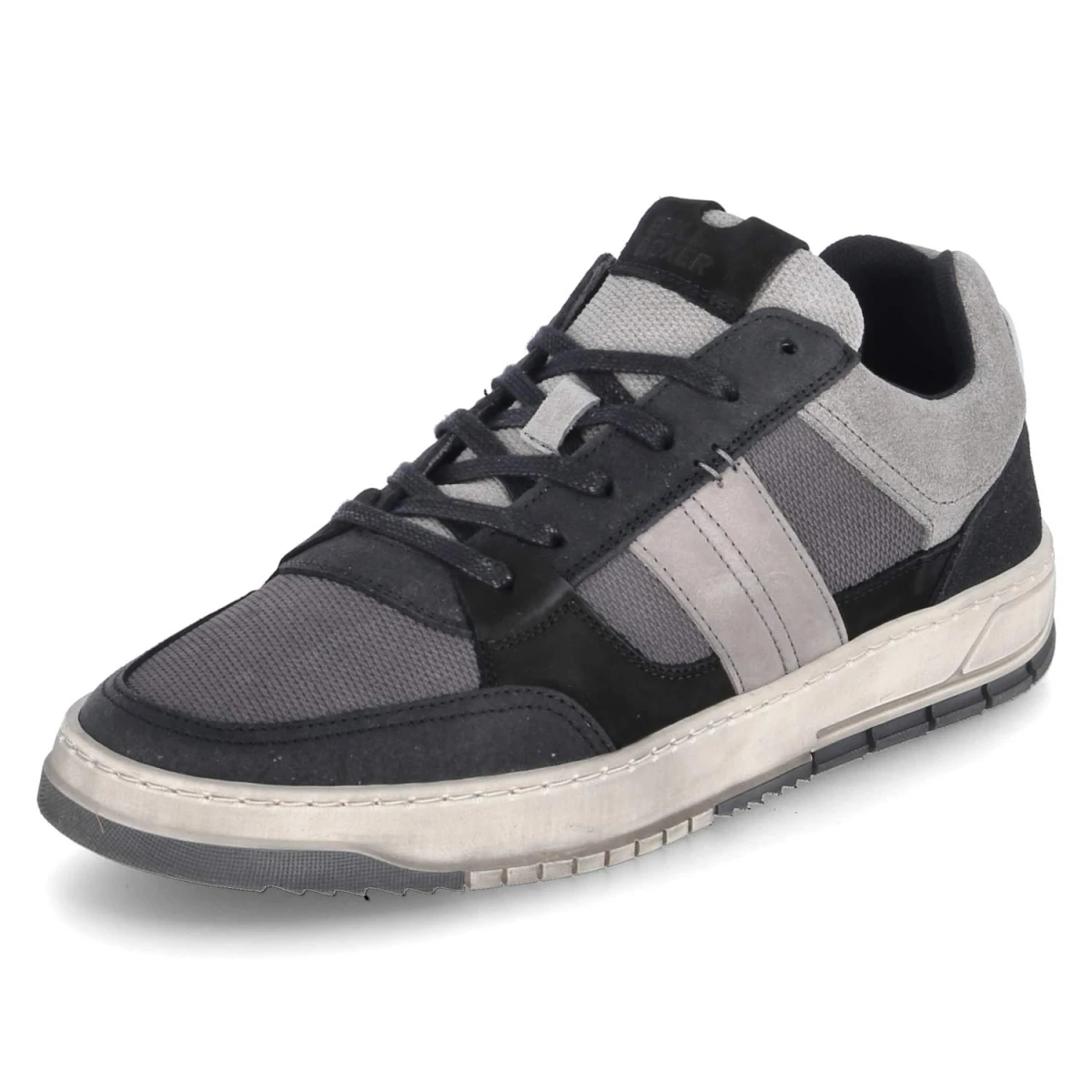 Low Sneaker - Black - Grey