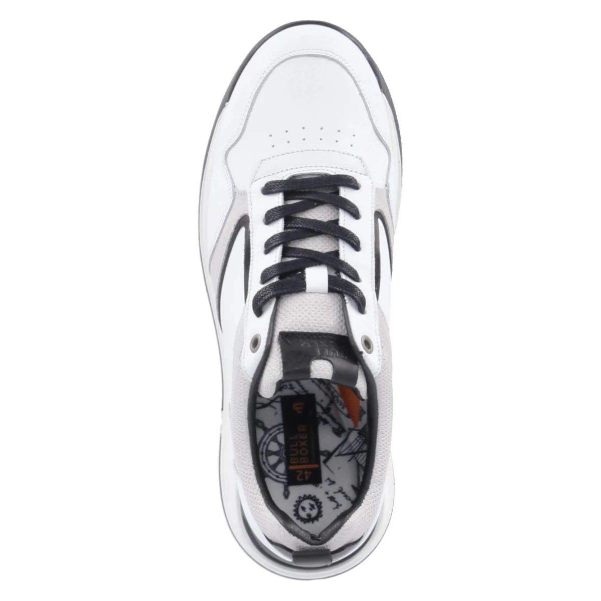Low Sneaker - White-Black