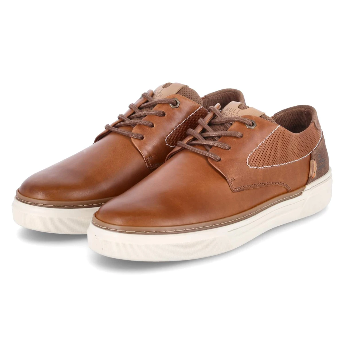 Halbschuhe - cognac