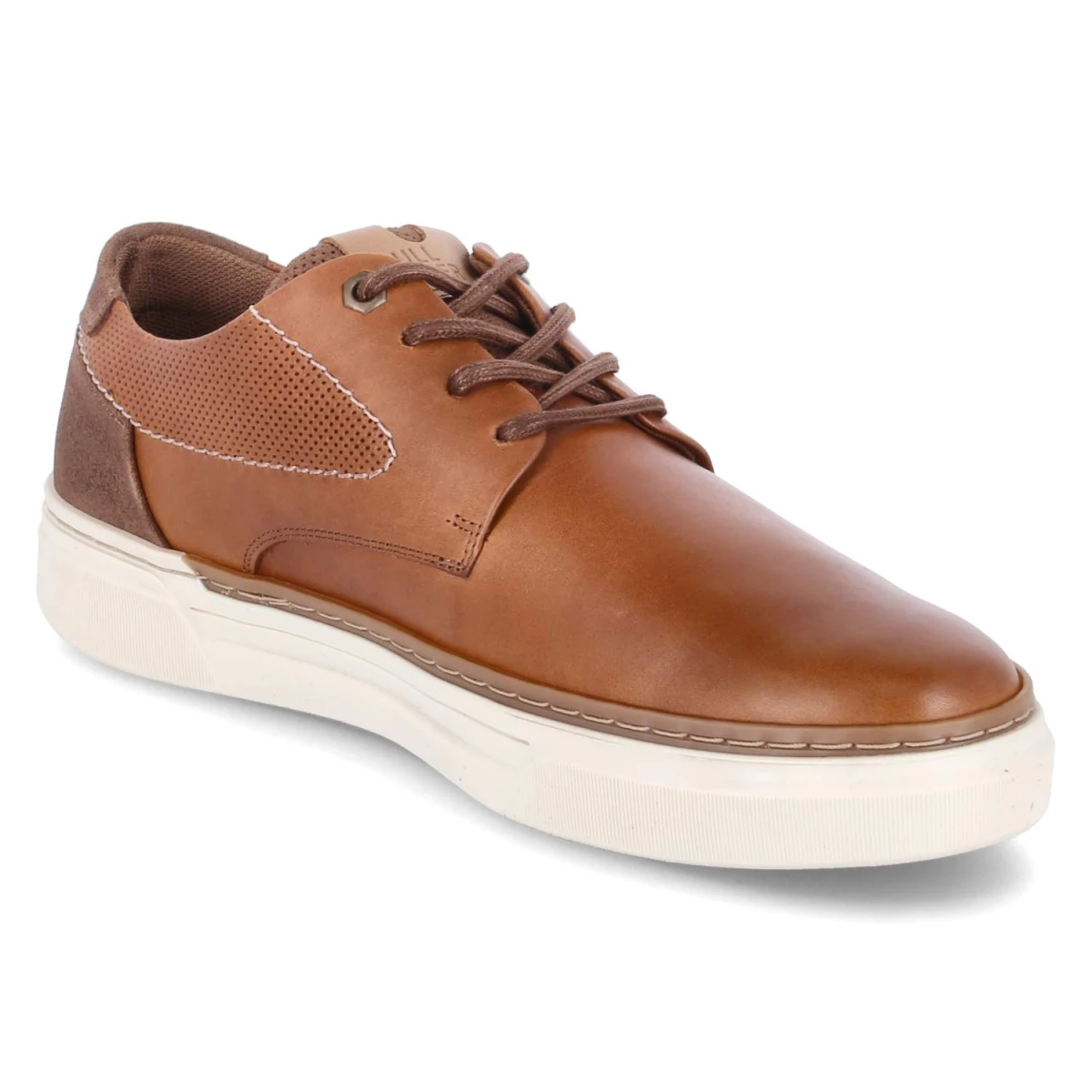Halbschuhe - cognac