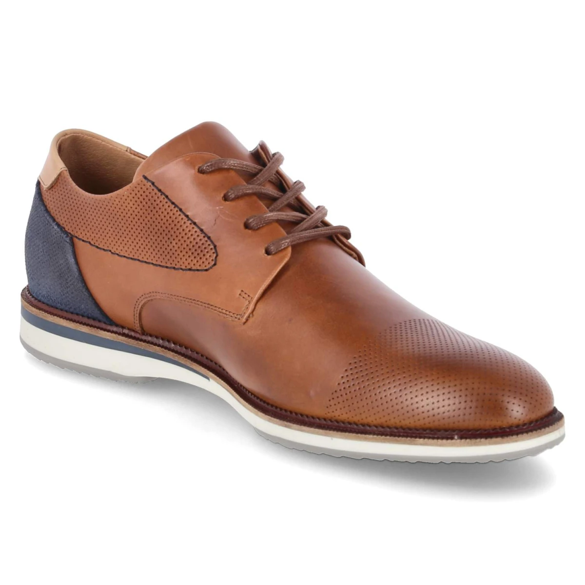 Halbschuhe - cognac