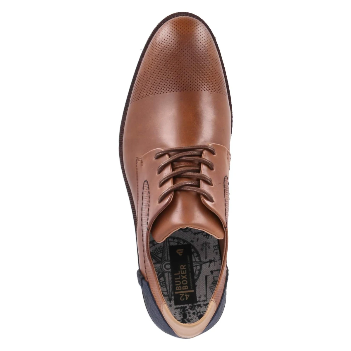 Halbschuhe - cognac