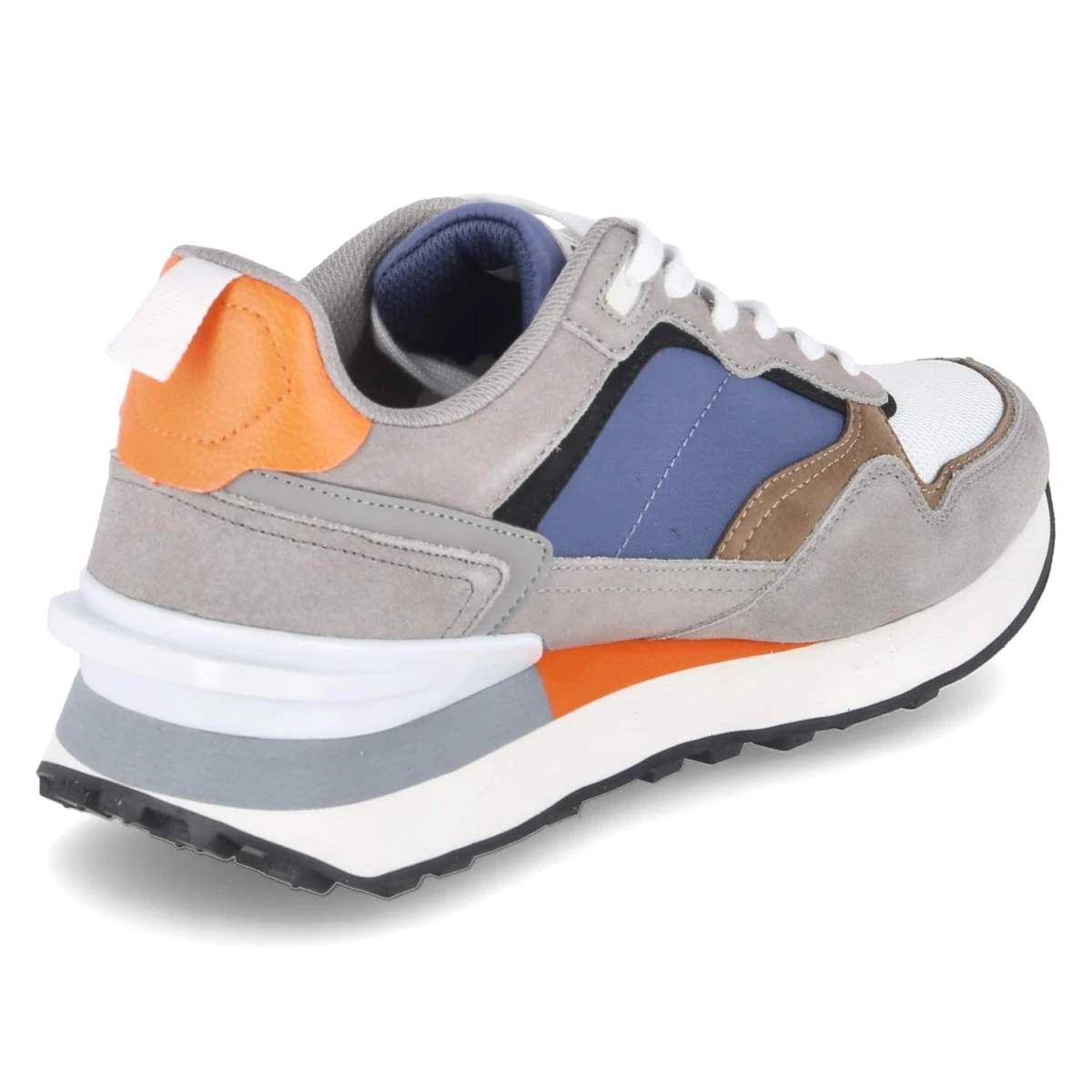 Low Sneaker - Light grey - Blue