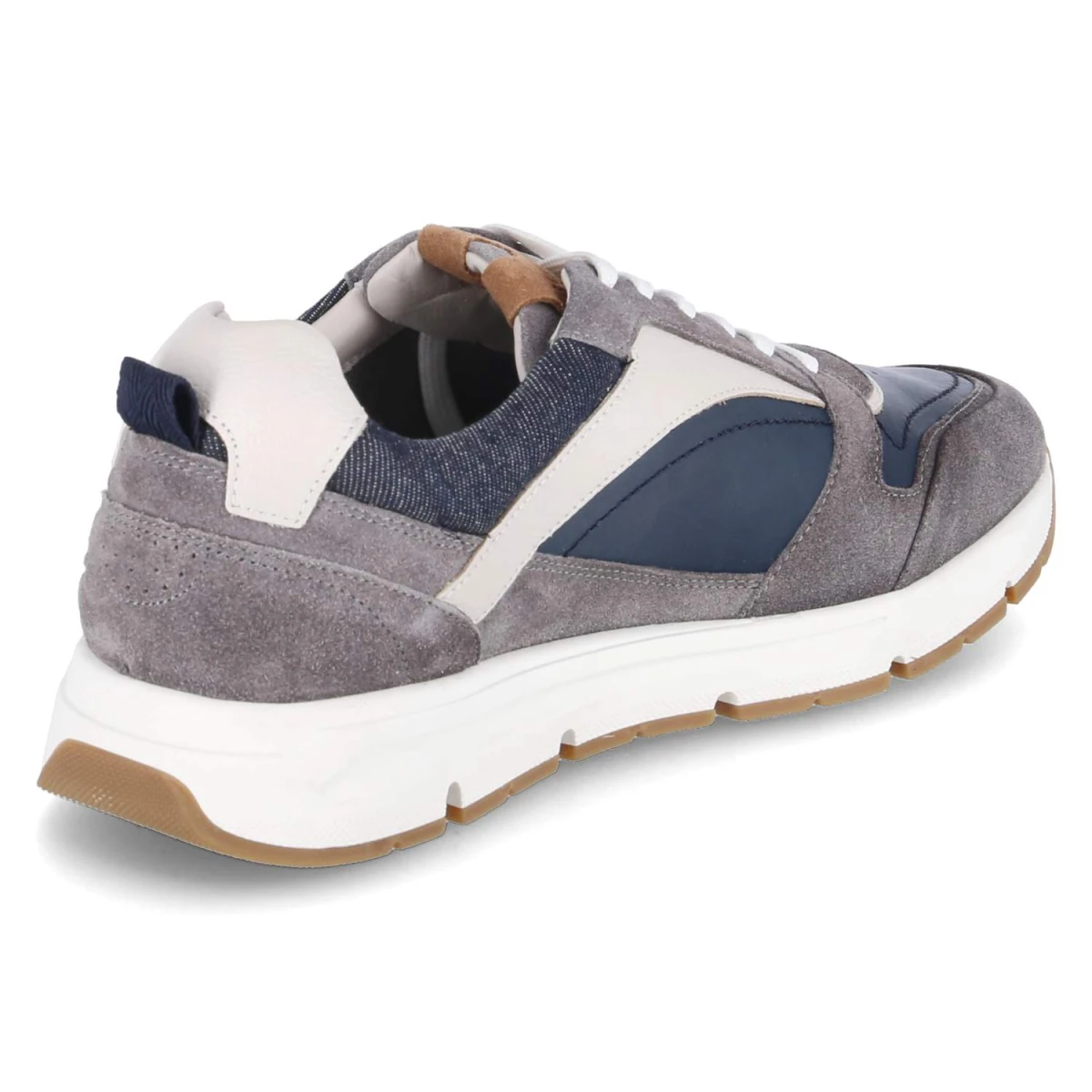 Low Sneaker - Grey - navy