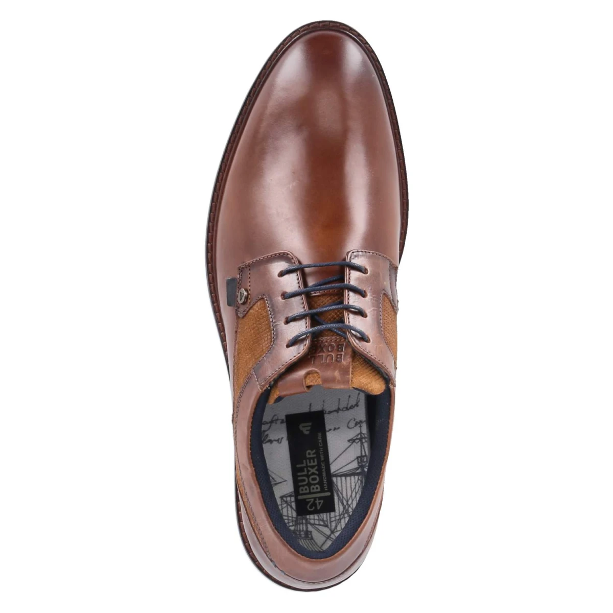 Halbschuhe - cognac