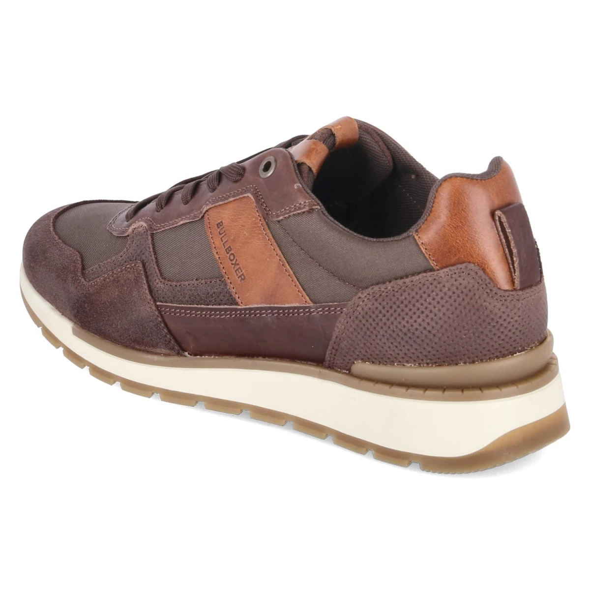 Low Sneaker - Dark Brown-Cognac