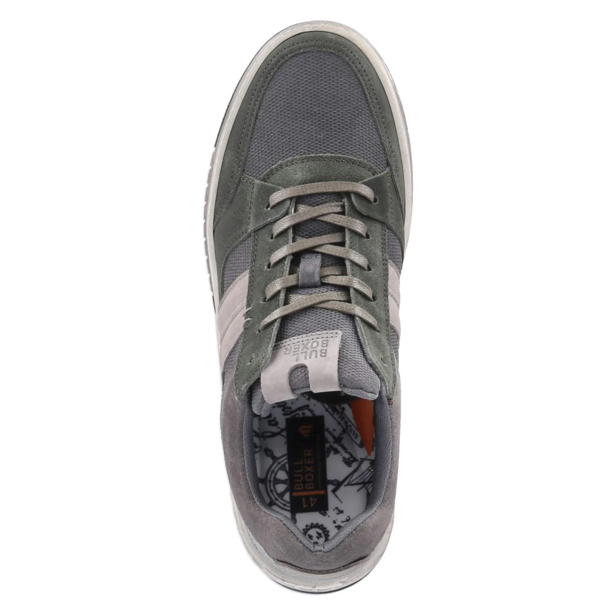 Low Sneaker - Khaki - Grey