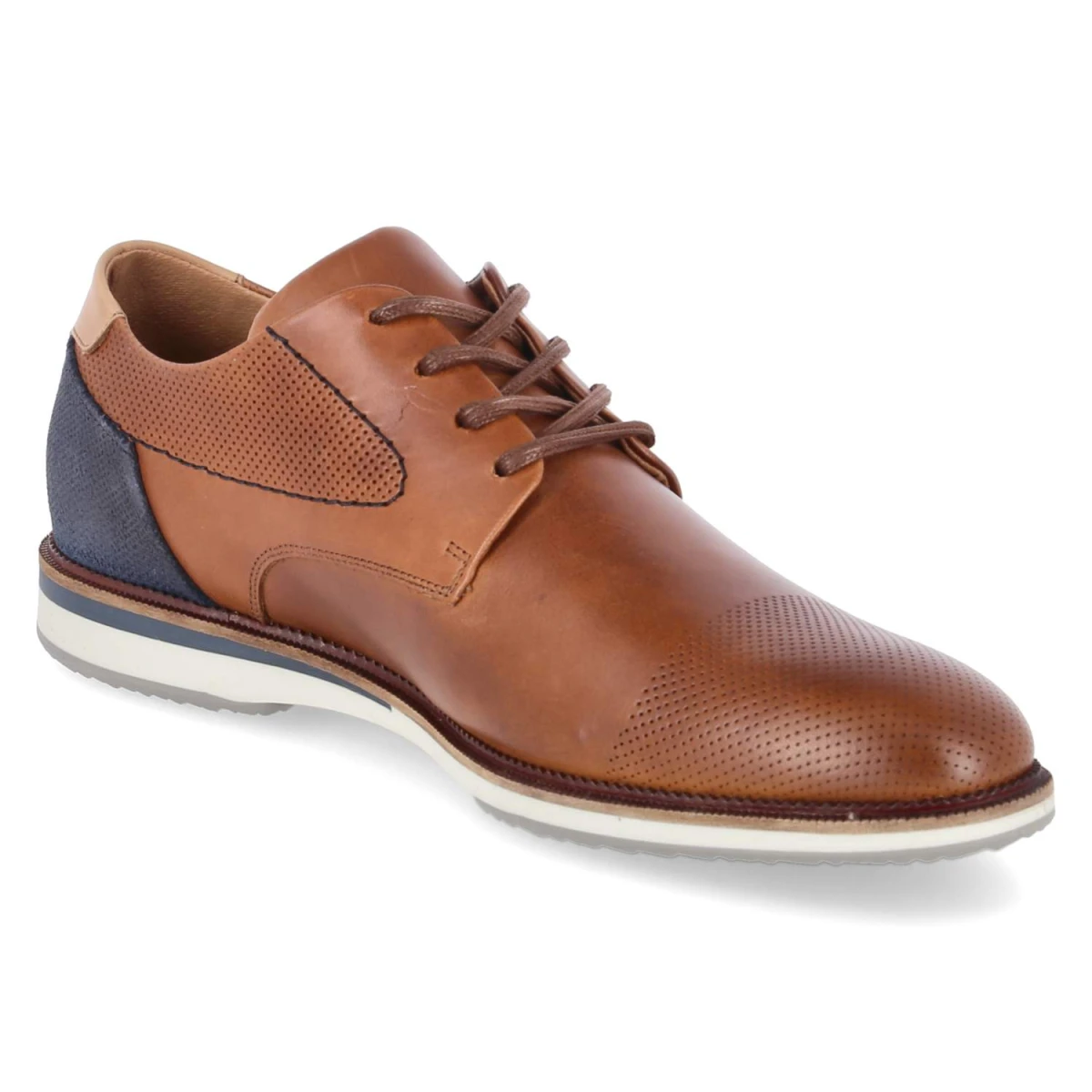 Halbschuhe - cognac