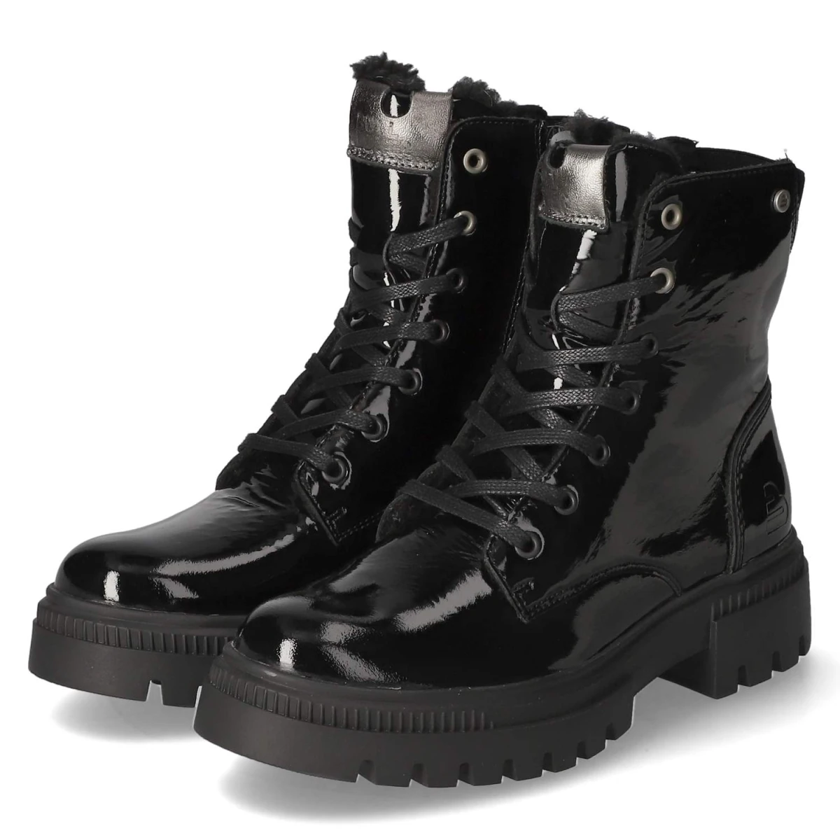 Schnürboots - Black Pewter