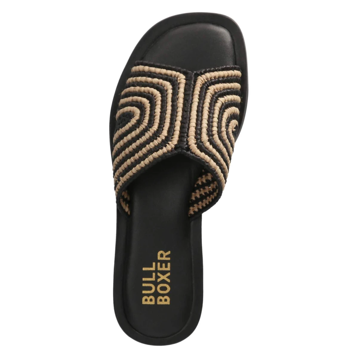 Pantoletten - Black - Bronze