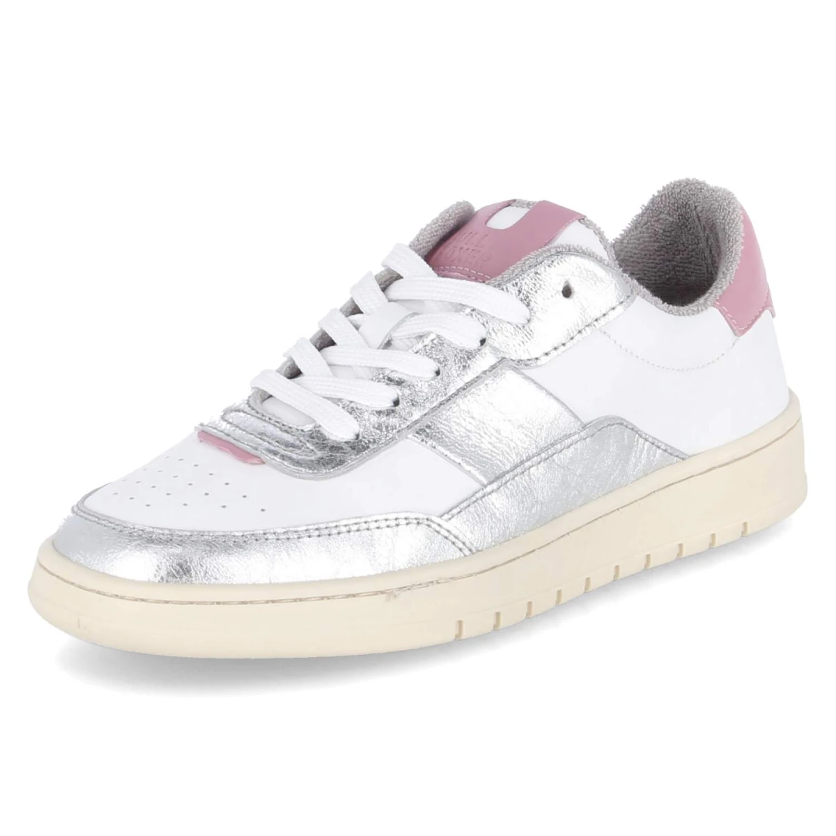Low Sneaker - white-silver