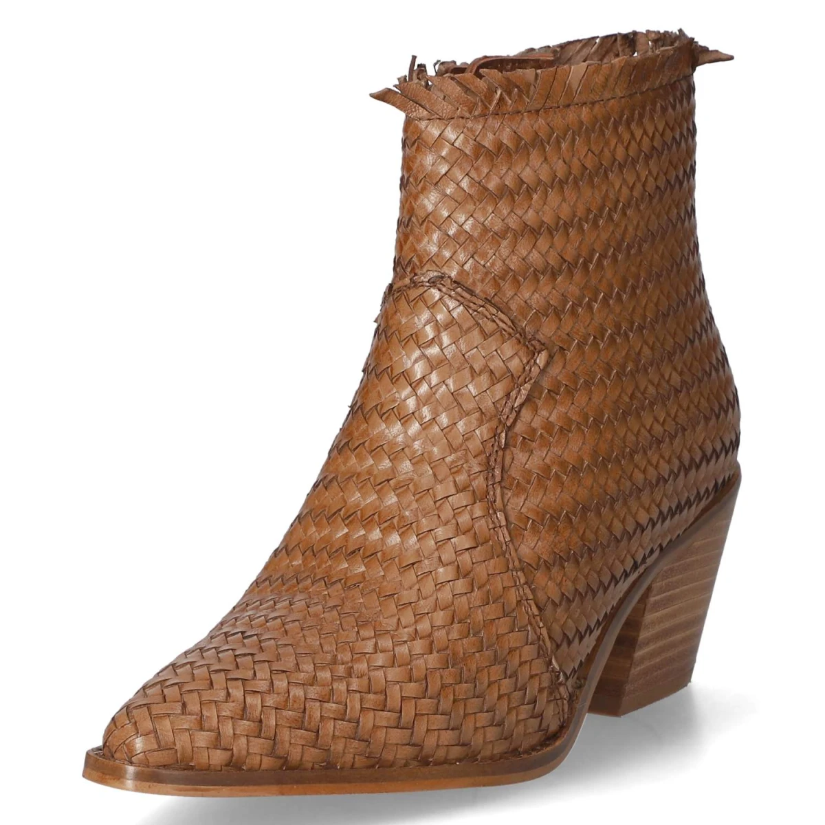 Stiefeletten - cognac