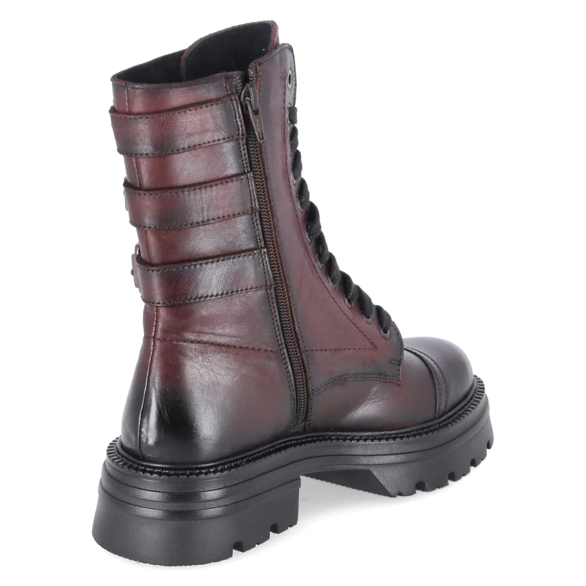 Biker Boots - Bordeux