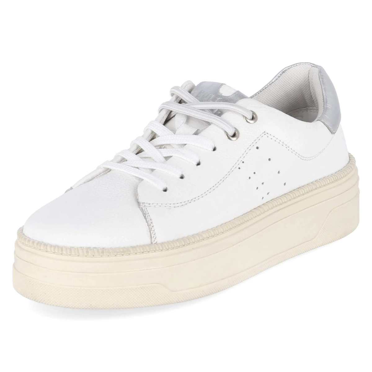 Plateau-Sneaker - white