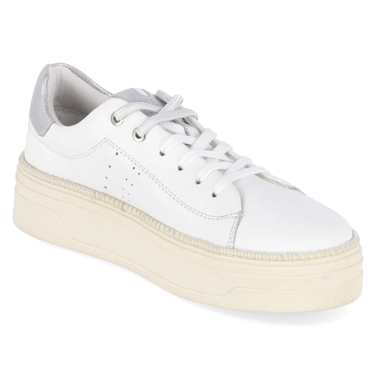 Plateau-Sneaker - white