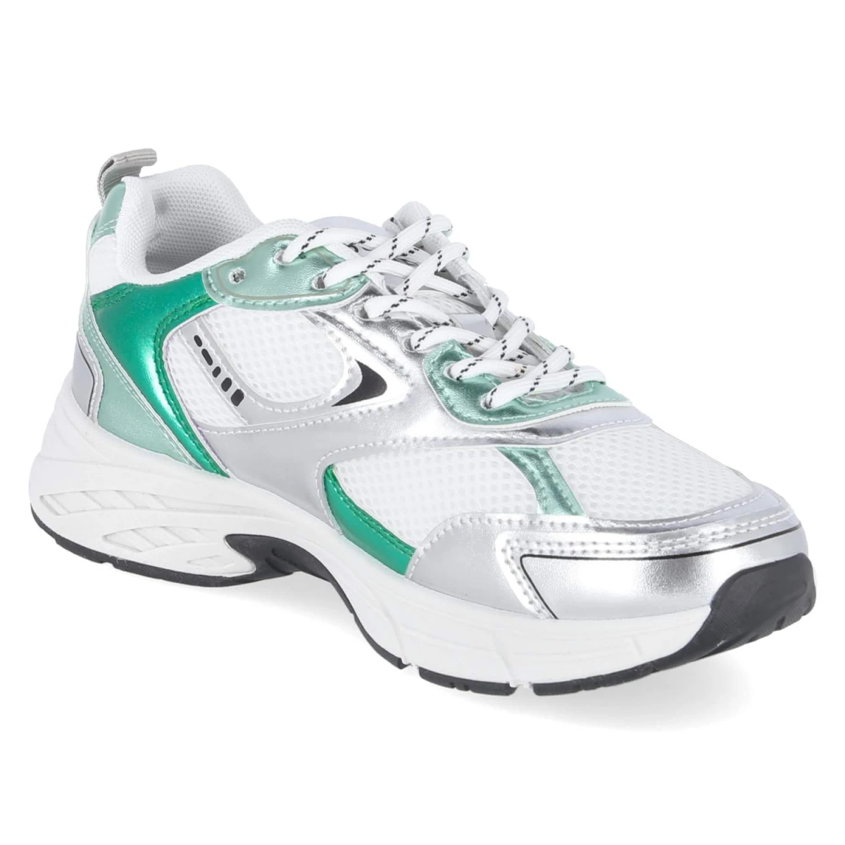 Low Sneaker - silver-green