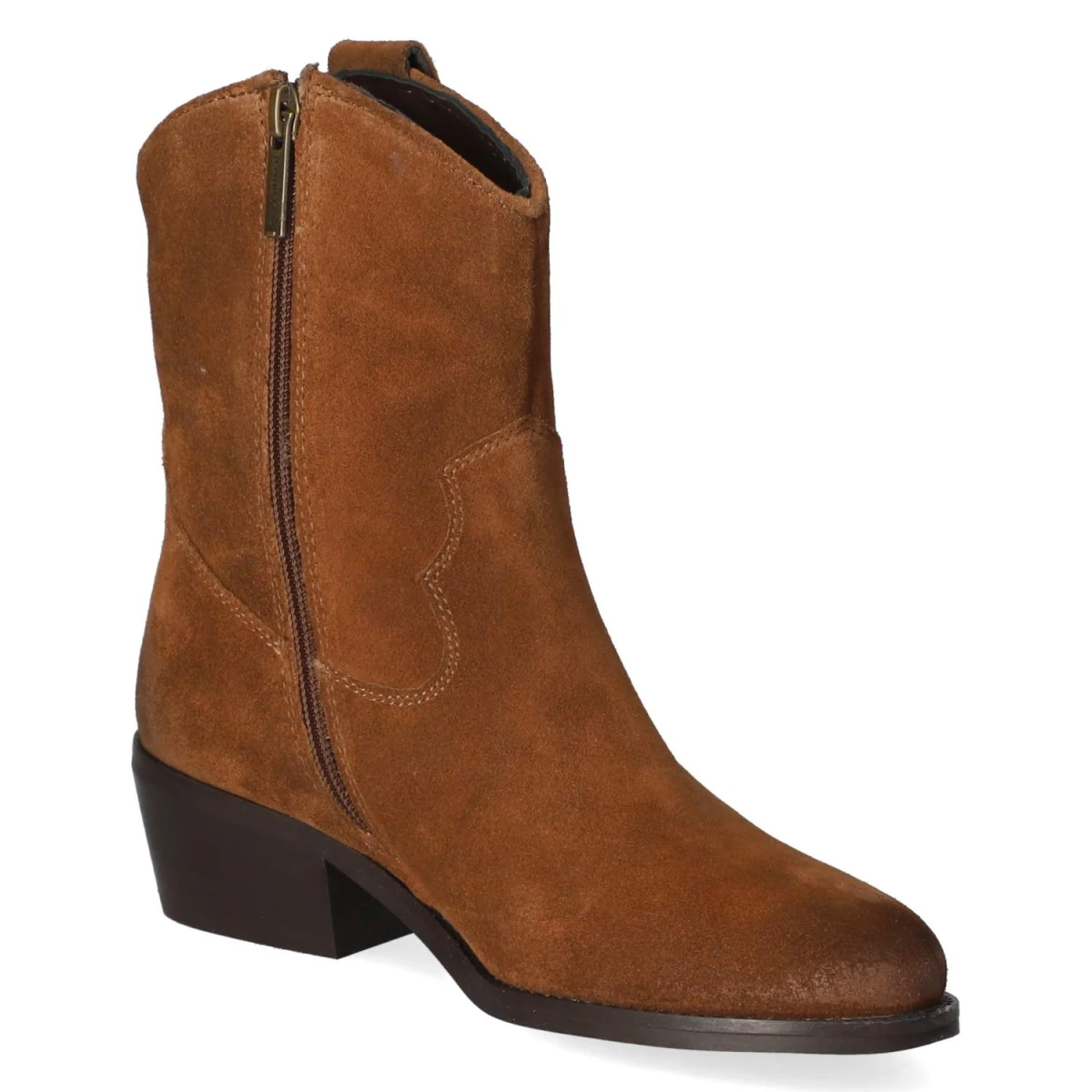 Westernstiefeletten - cognac