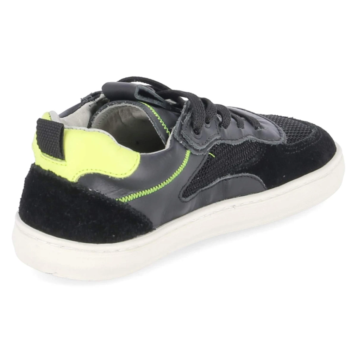 Sneaker STEP - BLACK/ BLACK/ AMARELO NEON
